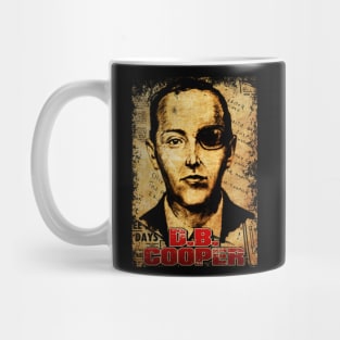 D B Cooper Design Mug